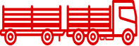 Truck + Box Trailer